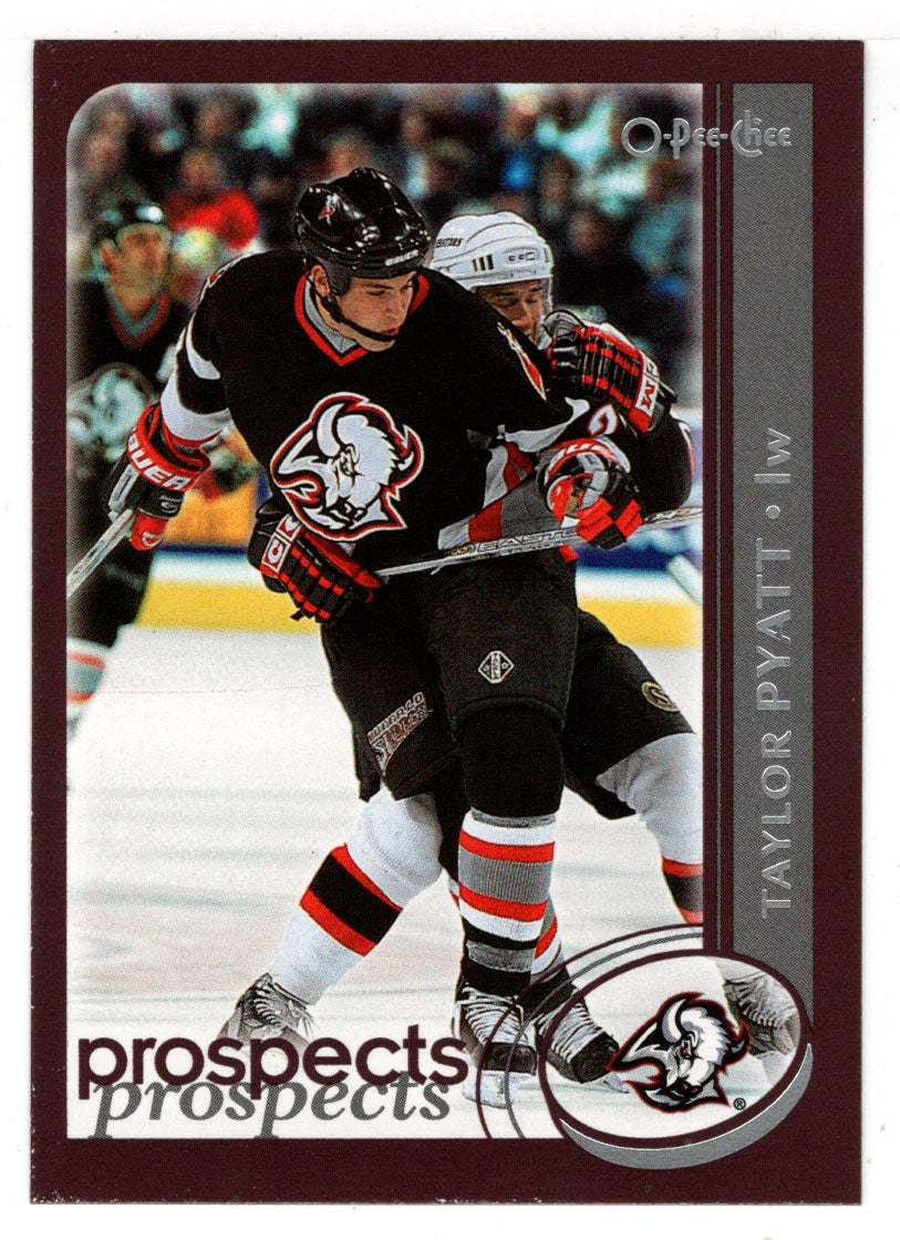 Taylor Pyatt - Buffalo Sabres - Prospects (NHL Hockey Card) 2002-03 O-Pee-Chee # 280 Mint