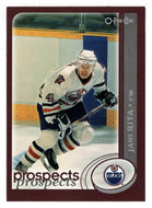 Jani Rita - Edmonton Oilers - Prospects (NHL Hockey Card) 2002-03 O-Pee-Chee # 287 Mint