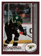 John Erskine - Dallas Stars - Prospects (NHL Hockey Card) 2002-03 O-Pee-Chee # 290 Mint