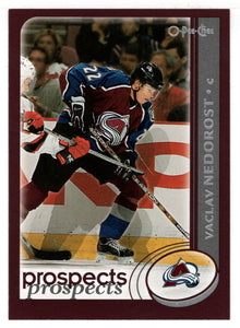 Vaclav Nedorost - Colorado Avalanche - Prospects (NHL Hockey Card) 2002-03 O-Pee-Chee # 307 Mint
