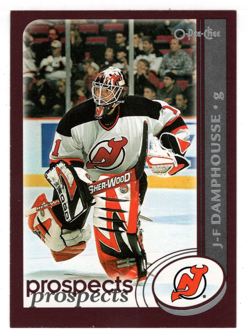 J-F Damphousse - New Jersey Devils - Prospects (NHL Hockey Card) 2002-03 O-Pee-Chee # 313 Mint