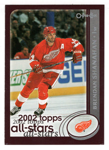 Brendan Shanahan - Detroit Red Wings - All-Stars (NHL Hockey Card) 2002-03 O-Pee-Chee # 326 Mint