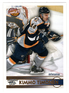 Kimmo Timonen - Nashville Predators (NHL Hockey Card) 2002-03 Pacific Complete # 41 Mint