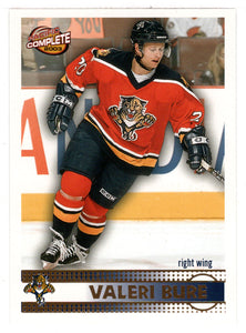 Valeri Bure - Florida Panthers (NHL Hockey Card) 2002-03 Pacific Complete # 217 Mint