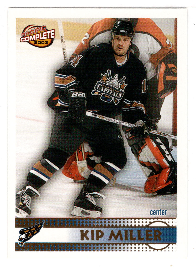 Kip Miller - Washington Capitals (NHL Hockey Card) 2002-03 Pacific Complete # 232 Mint