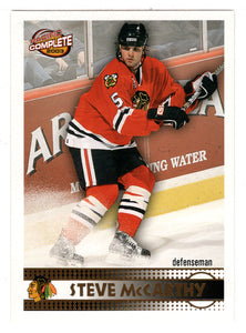 Steve McCarthy - Chicago Blackhawks (NHL Hockey Card) 2002-03 Pacific Complete # 236 Mint