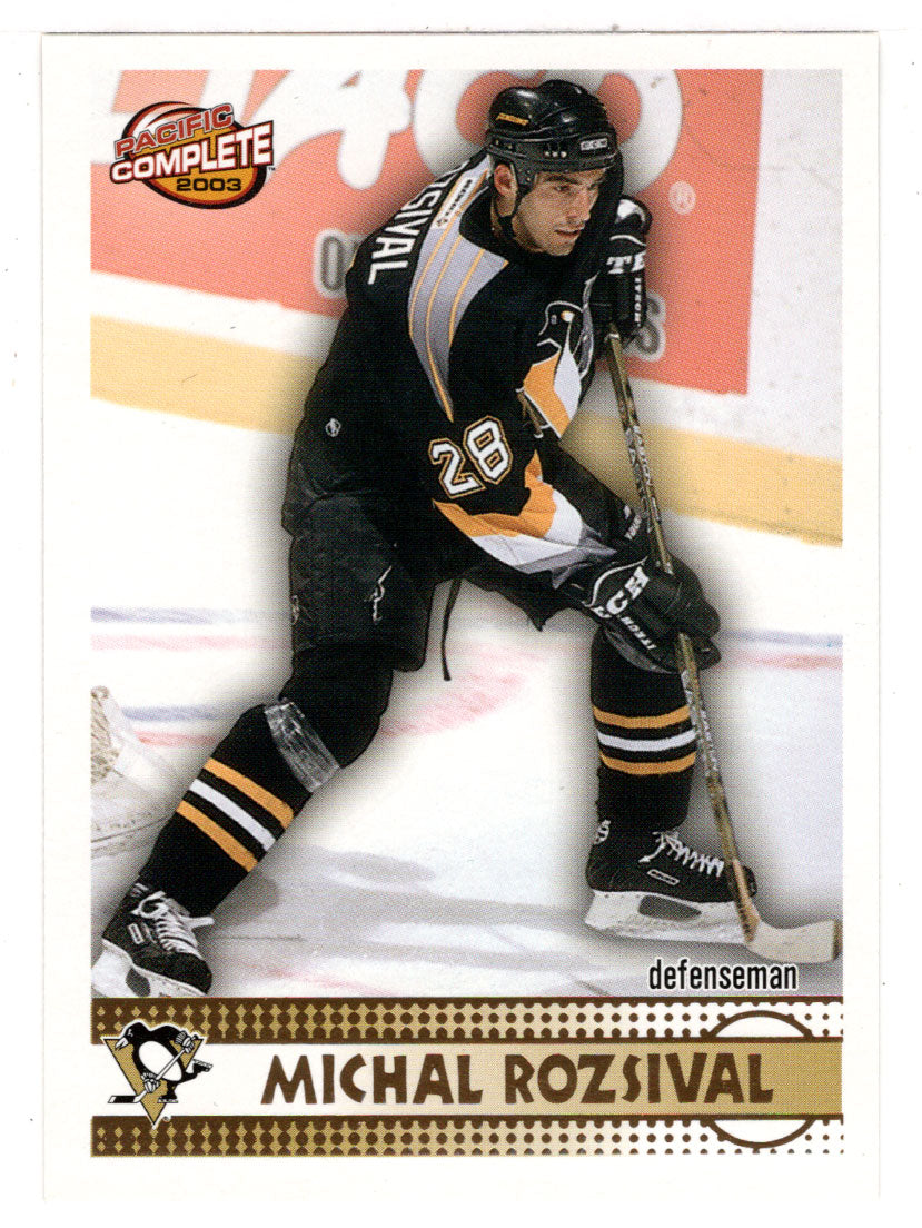 Michal Rozsival - Pittsburgh Penguins (NHL Hockey Card) 2002-03 Pacific Complete # 241 Mint