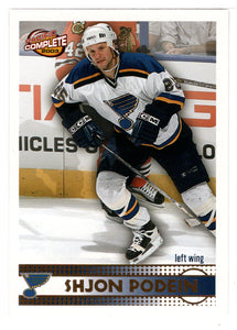 Shjon Podein - St. Louis Blues (NHL Hockey Card) 2002-03 Pacific Complete # 297 Mint