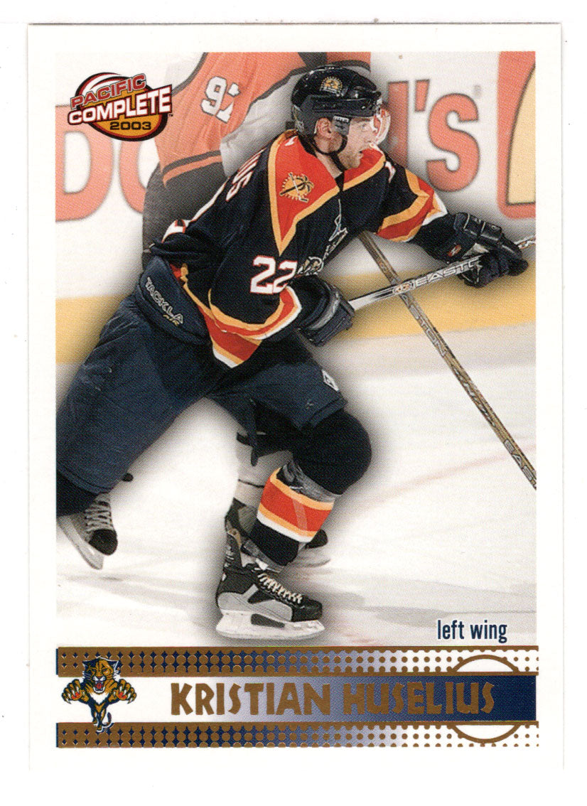 Kristian Huselius - Florida Panthers (NHL Hockey Card) 2002-03 Pacific Complete # 316 Mint