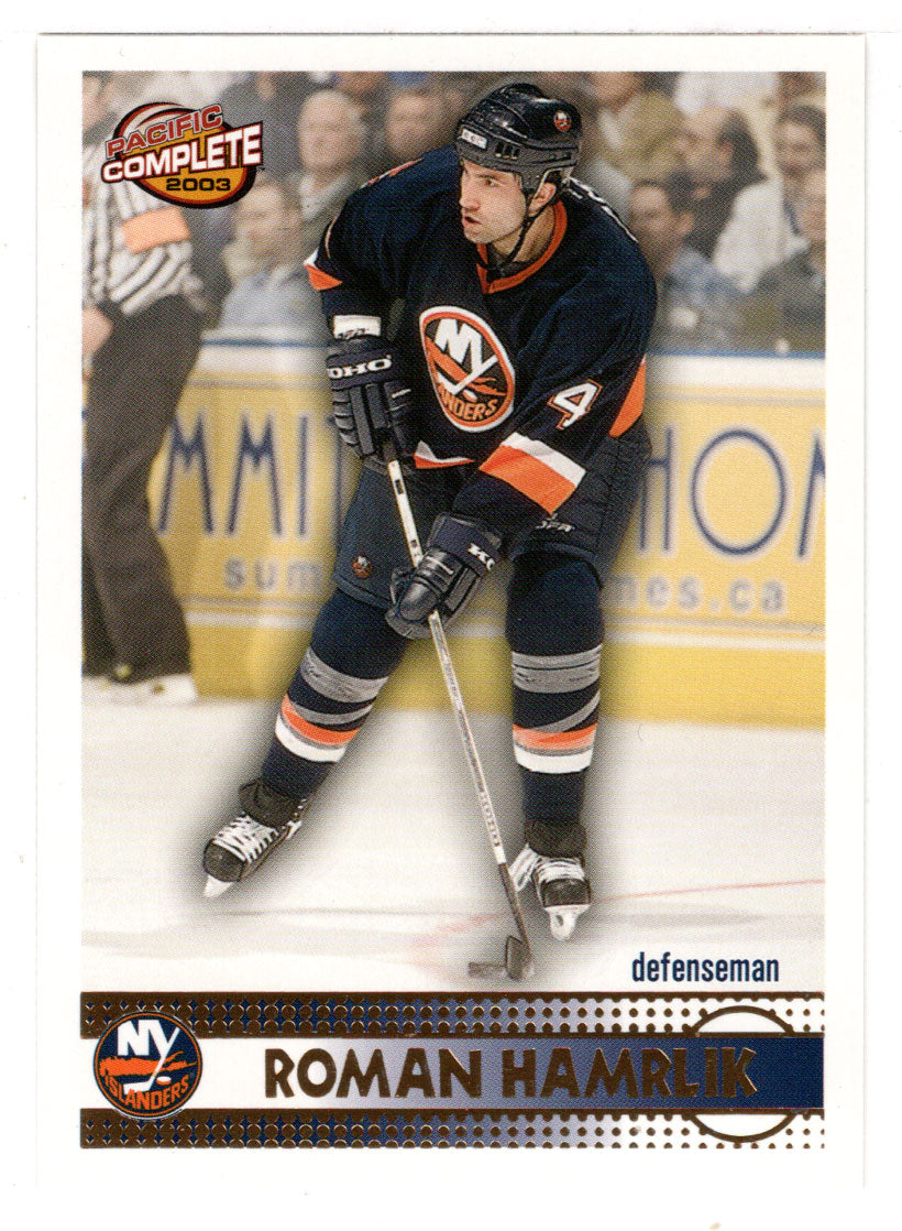 Roman Hamrlik - New York Islanders (NHL Hockey Card) 2002-03 Pacific Complete # 336 Mint