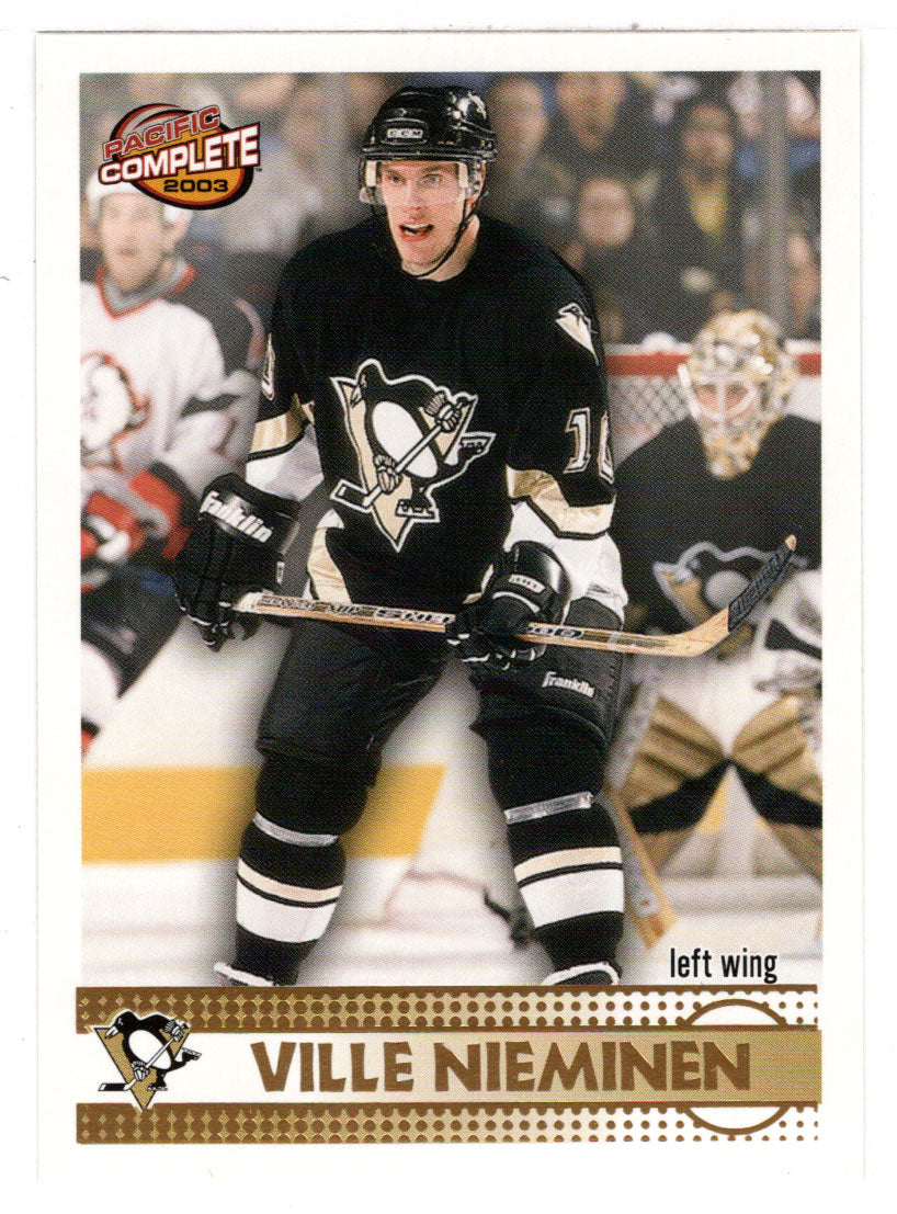 Ville Nieminen - Pittsburgh Penguins (NHL Hockey Card) 2002-03 Pacific Complete # 352 Mint