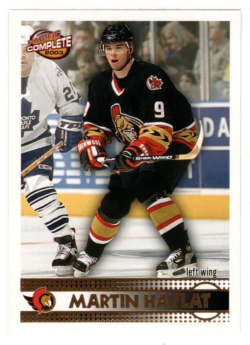 Martin Havlat - Ottawa Senators (NHL Hockey Card) 2002-03 Pacific Complete # 444 Mint