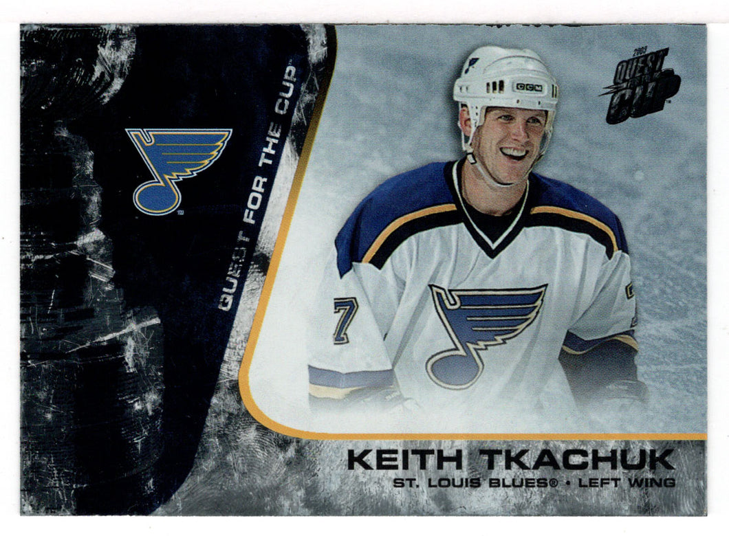 Keith Tkachuk - St. Louis Blues (NHL Hockey Card) 2002-03 Pacific Quest for the Cup # 84 Mint