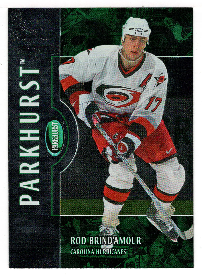 Rod Brind'Amour - Carolina Hurricanes (NHL Hockey Card) 2002-03 Parkhurst # 1 Mint