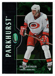 Bates Battaglia - Carolina Hurricanes (NHL Hockey Card) 2002-03 Parkhurst # 10 Mint