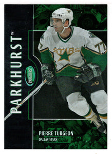 Pierre Turgeon - Dallas Stars (NHL Hockey Card) 2002-03 Parkhurst # 14 Mint