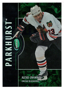 Alexei Zhamnov - Chicago Blackhawks (NHL Hockey Card) 2002-03 Parkhurst # 87 Mint