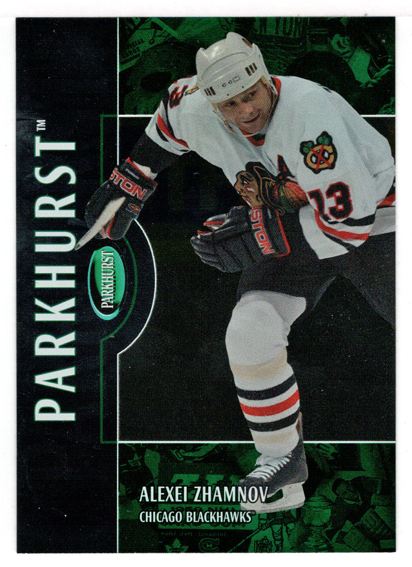 Alexei Zhamnov - Chicago Blackhawks (NHL Hockey Card) 2002-03 Parkhurst # 87 Mint