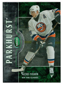 Alexei Yashin - New York Islanders (NHL Hockey Card) 2002-03 Parkhurst # 101 Mint