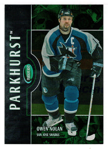Owen Nolan - San Jose Sharks (NHL Hockey Card) 2002-03 Parkhurst # 111 Mint