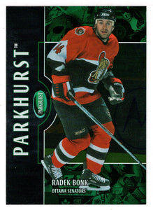 Radek Bonk - Ottawa Senators (NHL Hockey Card) 2002-03 Parkhurst # 121 Mint