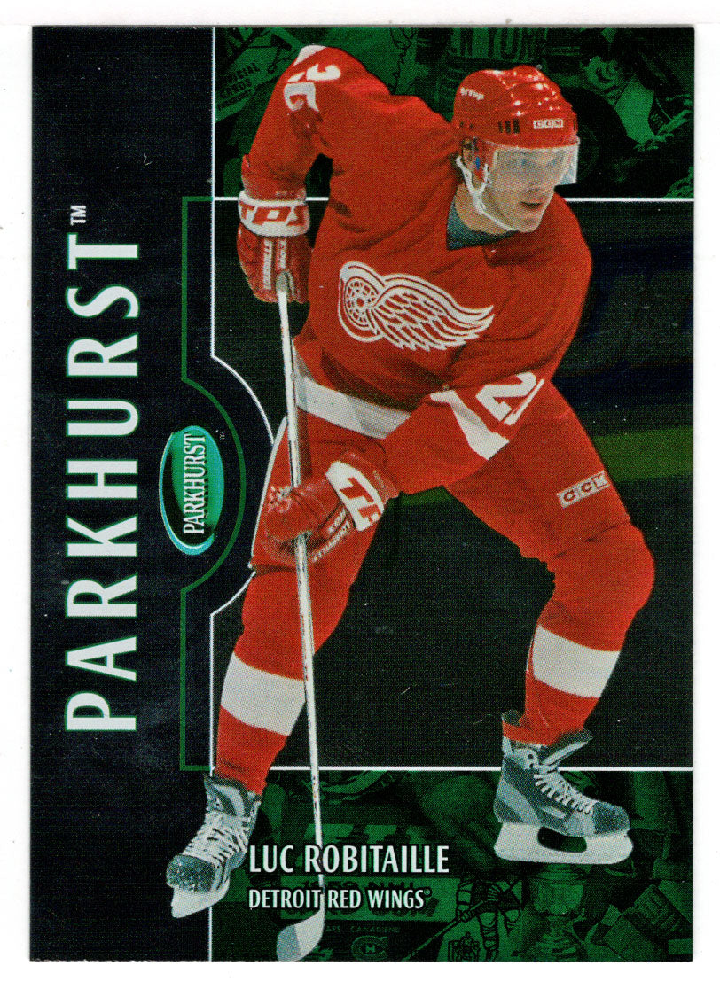 Luc Robitaille - Detroit Red Wings (NHL Hockey Card) 2002-03 Parkhurst # 124 Mint