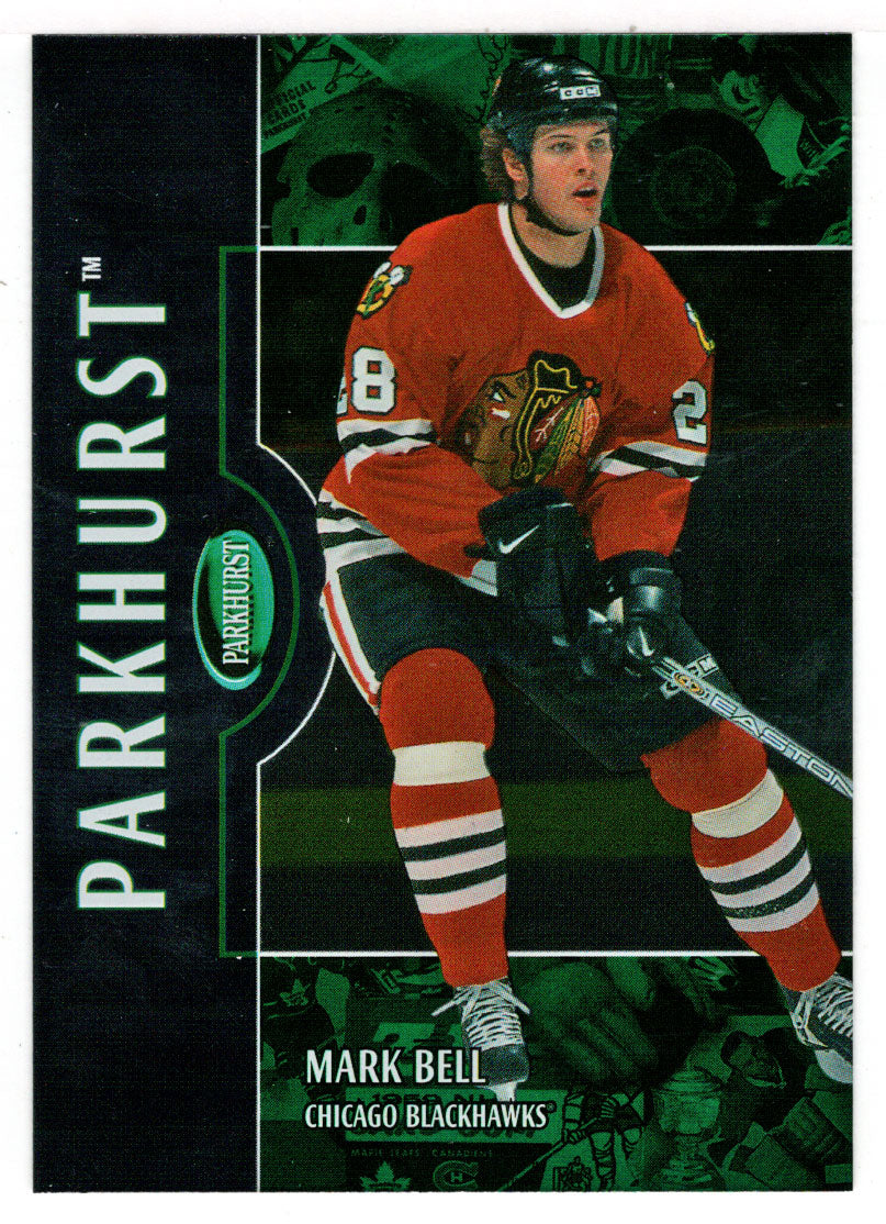 Mark Bell - Chicago Blackhawks (NHL Hockey Card) 2002-03 Parkhurst # 136 Mint
