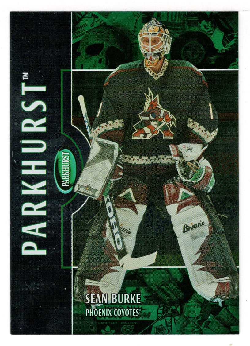 Sean Burke - Phoenix Coyotes (NHL Hockey Card) 2002-03 Parkhurst # 166 Mint