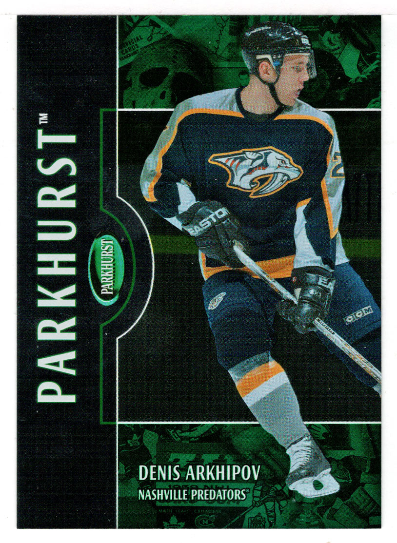 Denis Arkhipov - Nashville Predators (NHL Hockey Card) 2002-03 Parkhurst # 178 Mint