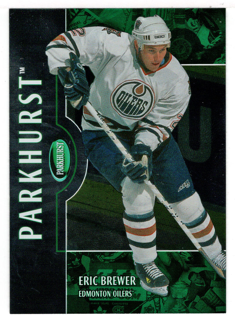 Eric Brewer - Edmonton Oilers (NHL Hockey Card) 2002-03 Parkhurst # 182 Mint