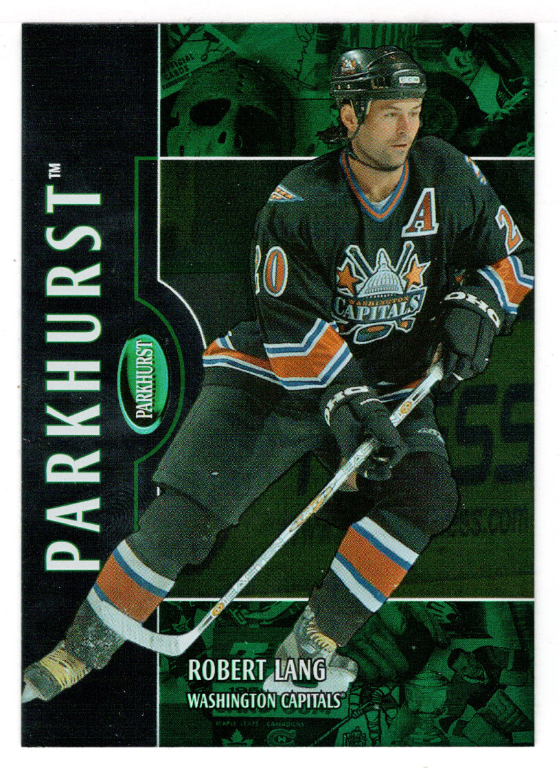 Robert Lang - Washington Capitals (NHL Hockey Card) 2002-03 Parkhurst # 185 Mint