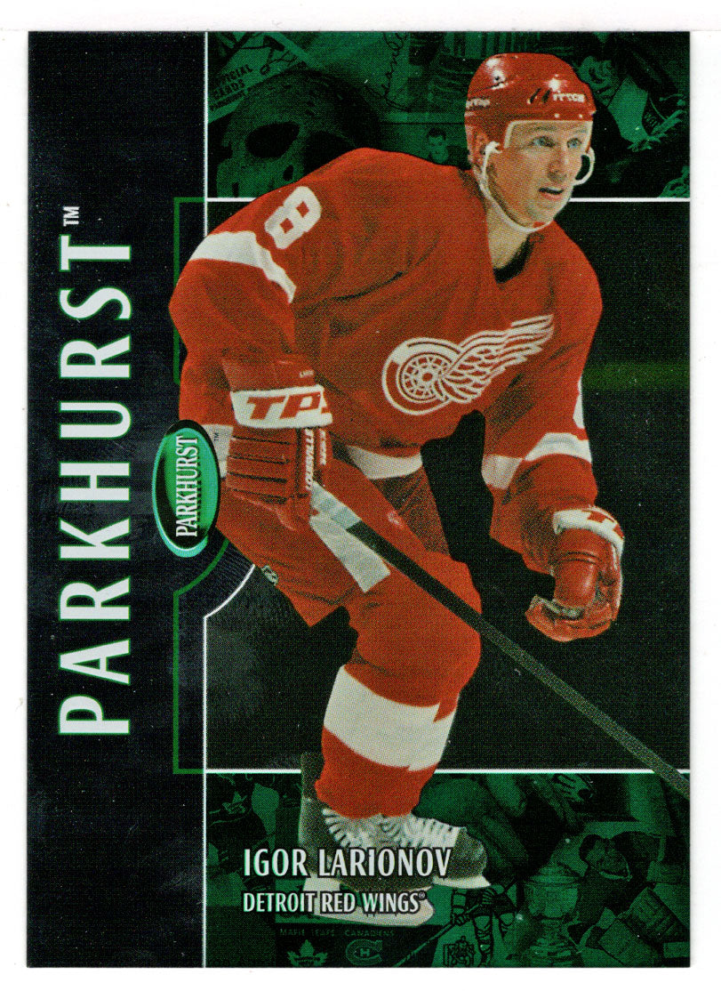 Igor Larionov - Detroit Red Wings (NHL Hockey Card) 2002-03 Parkhurst # 196 Mint