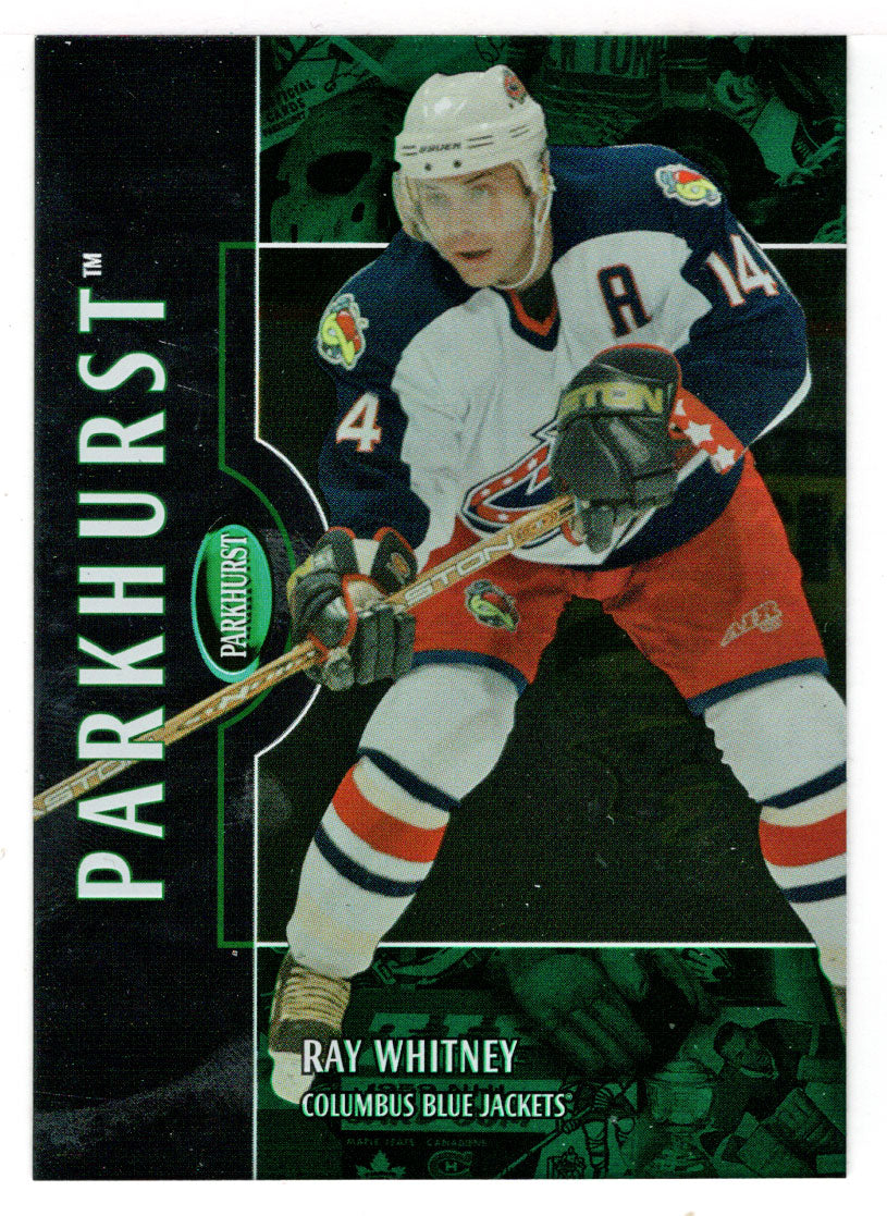 Ray Whitney - Columbus Blue Jackets (NHL Hockey Card) 2002-03 Parkhurst # 198 Mint