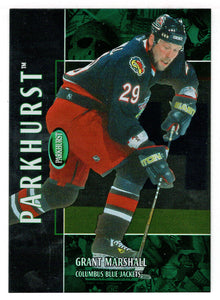 Grant Marshall - Columbus Blue Jackets (NHL Hockey Card) 2002-03 Parkhurst # 199 Mint