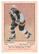 Brian Rolston - Boston Bruins (NHL Hockey Card) 2002-03 Parkhurst Retro # 69 Mint