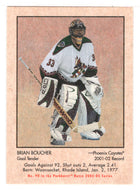 Brian Boucher - Phoenix Coyotes (NHL Hockey Card) 2002-03 Parkhurst Retro # 90 Mint