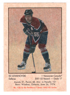 Ed Jovanovski - Vancouver Canucks (NHL Hockey Card) 2002-03 Parkhurst Retro # 128 Mint