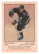 Danny Markov - Phoenix Coyotes (NHL Hockey Card) 2002-03 Parkhurst Retro # 163 Mint
