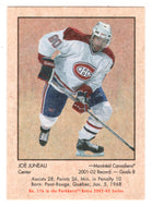 Joe Juneau - Montreal Canadiens (NHL Hockey Card) 2002-03 Parkhurst Retro # 176 Mint