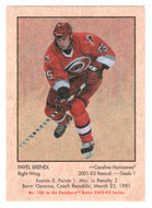 Pavel Brendl - Carolina Hurricanes (NHL Hockey Card) 2002-03 Parkhurst Retro # 188 Mint