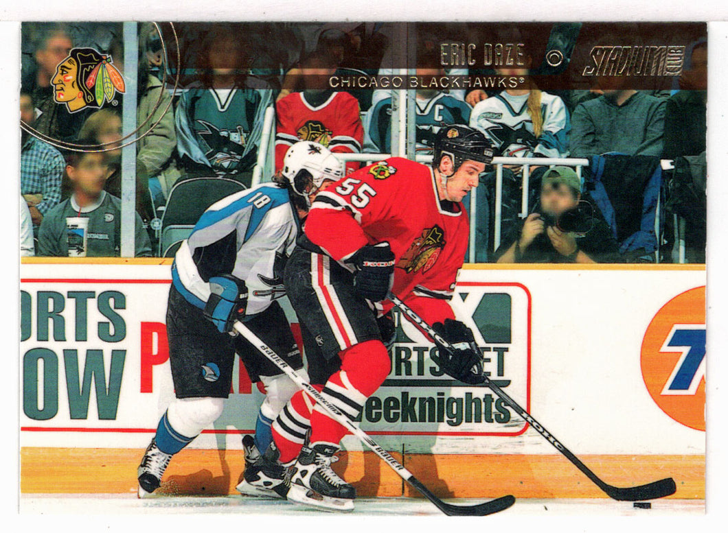 Eric Daze - Chicago Blackhawks (NHL Hockey Card) 2002-03 Topps Stadium Club # 54 Mint