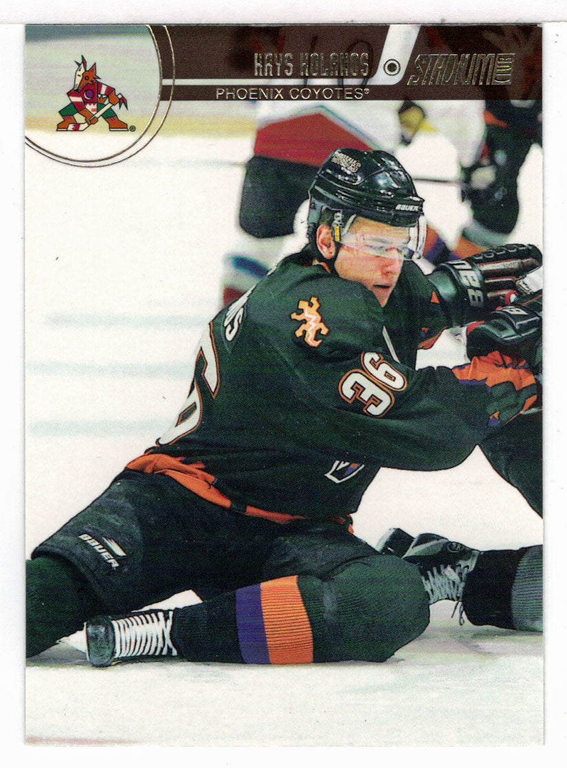 Krystofer Kolanos - Phoenix Coyotes (NHL Hockey Card) 2002-03 Topps Stadium Club # 58 Mint