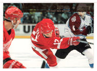 Brett Hull - Detroit Red Wings (NHL Hockey Card) 2002-03 Topps Stadium Club # 100 Mint