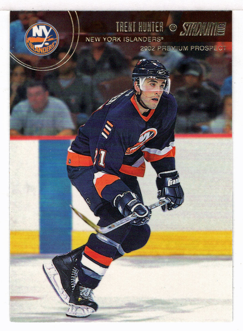 Trent Hunter - New York Islanders - Premium Prospect (NHL Hockey Card) 2002-03 Topps Stadium Club # 119 Mint