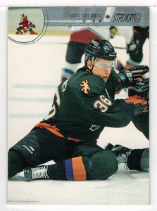 Krystofer Kolanos - Phoenix Coyotes - Silver Decoy (NHL Hockey Card) 2002-03 Topps Stadium Club # 58 Mint