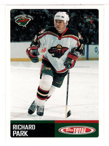 Richard Park - Minnesota Wild (NHL Hockey Card) 2002-03 Topps Total # 3 Mint