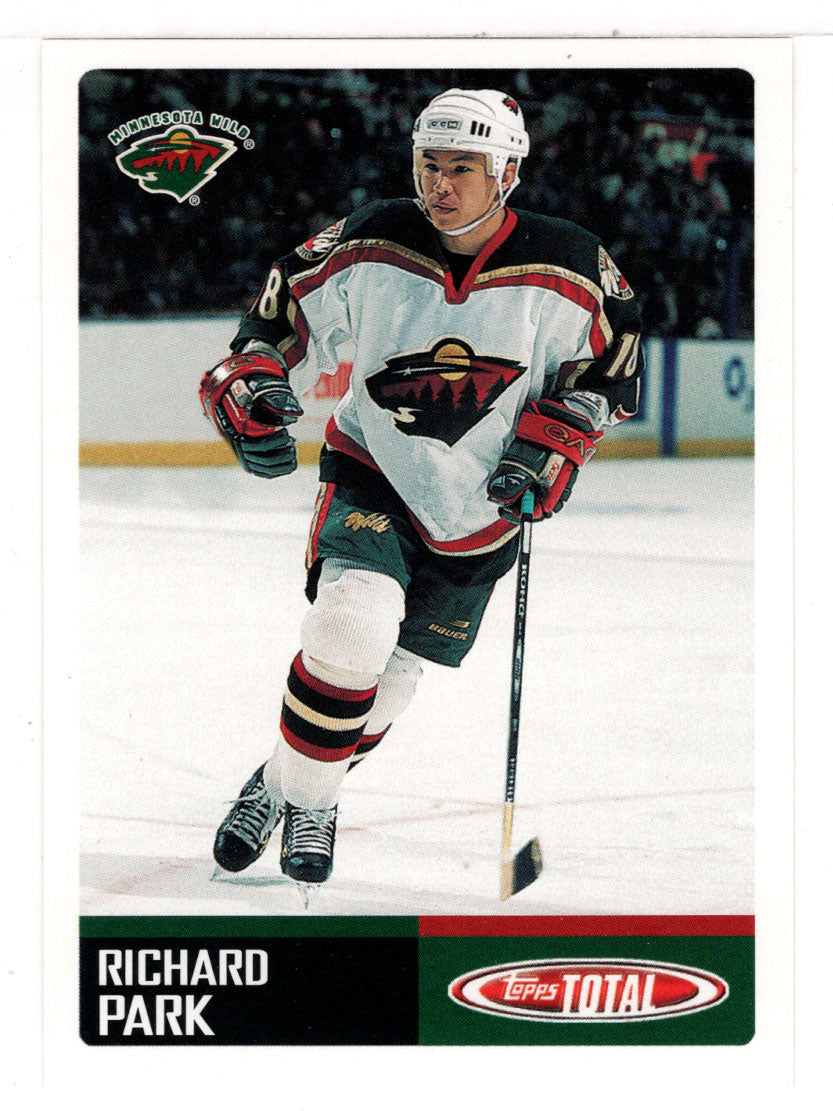 Richard Park - Minnesota Wild (NHL Hockey Card) 2002-03 Topps Total # 3 Mint