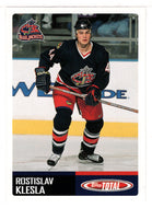 Rostislav Klesla - Columbus Blue Jackets (NHL Hockey Card) 2002-03 Topps Total # 8 Mint
