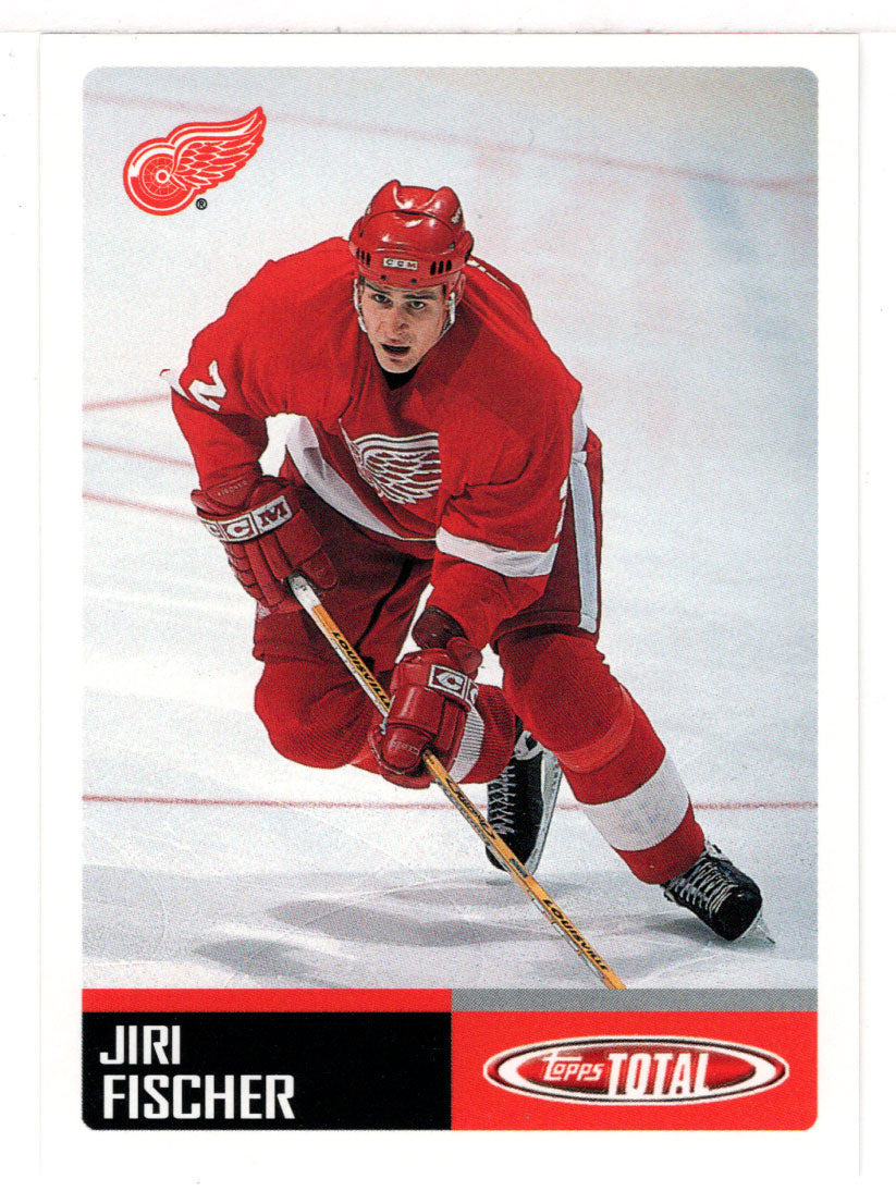 Jiri Fischer - Detroit Red Wings (NHL Hockey Card) 2002-03 Topps Total # 15 Mint