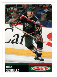 Nick Schultz - Minnesota Wild (NHL Hockey Card) 2002-03 Topps Total # 16 Mint